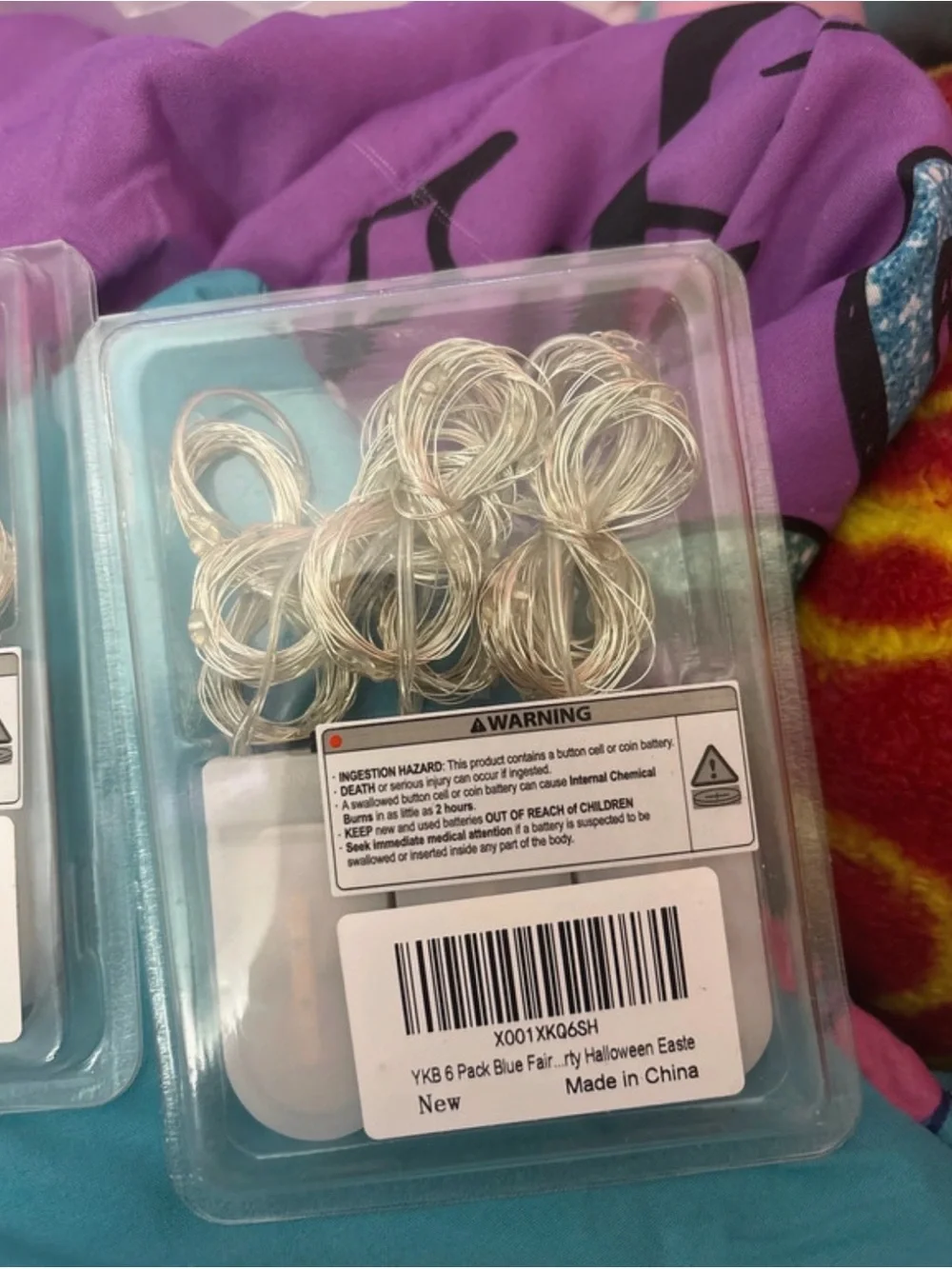 String Fairy Lights - Blue LED Set (10 Pack of lights)